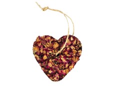 Bezobilné travní srdce s růží 80 g